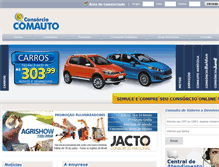 Tablet Screenshot of comauto.com.br